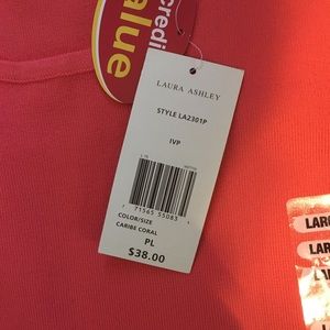 2 new with tags woman’s Laura Ashley tank tops.